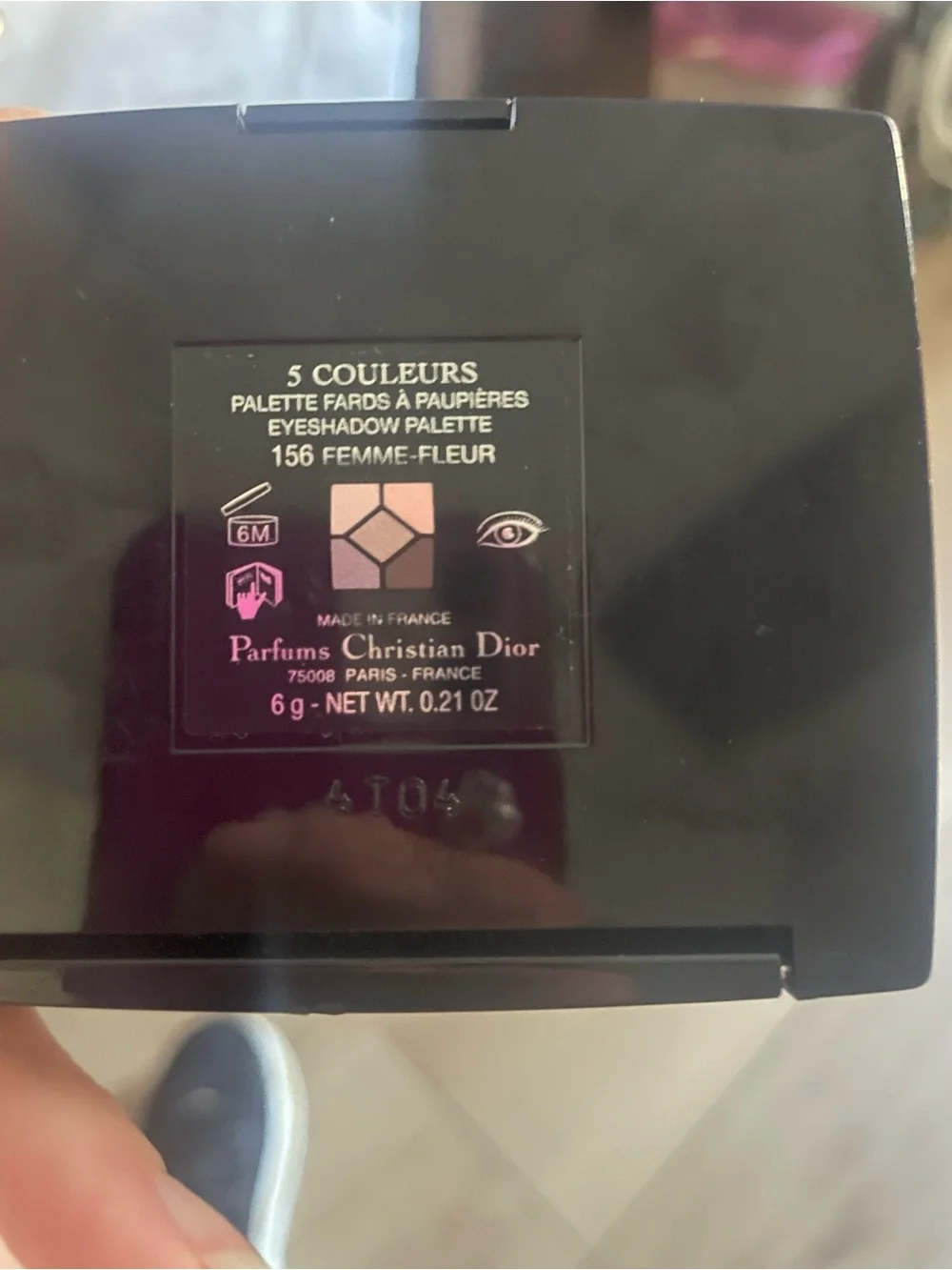 Dior eyeshadow 5 Couleurs palette